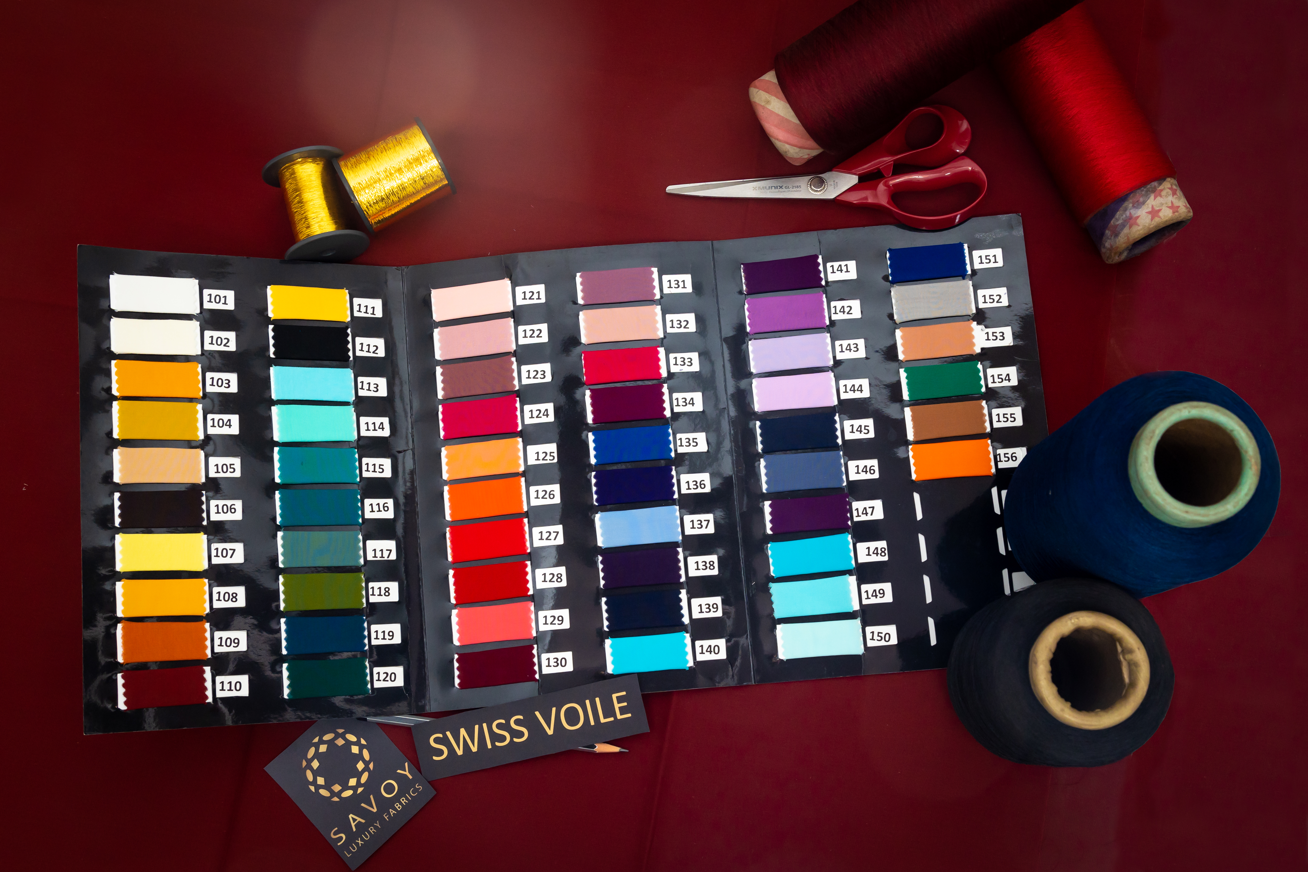 Premium Swiss voile woven fabric